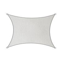 Livin'outdoor schaduwdoek Iseo HDPE rechthoek 3x4m (Kleur doek: wit)