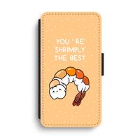 You're Shrimply The Best: iPhone XS Max Flip Hoesje - thumbnail