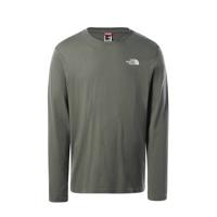 The North Face longsleeve Easy groen
