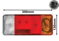Achterlicht VAN WEZEL, Inbouwplaats: rechts: , u.a. fÃ¼r Peugeot, Fiat, CitroÃ«n, Iveco - thumbnail