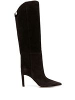 Jimmy Choo bottes Alizze à bout pointu 85 mm - Marron - thumbnail