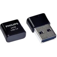 Philips USB 3.0 64GB Pico Edition Black