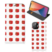 iPhone 12 | iPhone 12 Pro Flip Style Cover Paprika Red - thumbnail