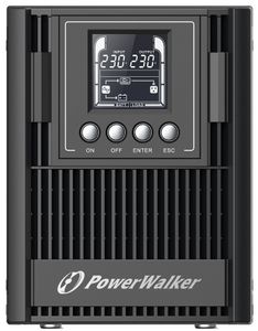 PowerWalker VFI 1000 AT FR Dubbele conversie (online) 1 kVA 900 W 3 AC-uitgang(en)