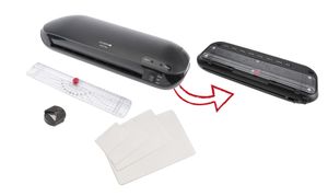 Olympia Laminator-set A 230 Plus 3129 DIN A4, DIN A5, DIN A6, DIN A7, DIN A8, Visitekaart