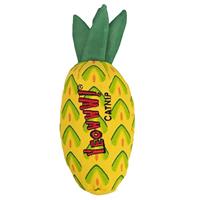 YEOWWW! Ananas kattenkruid speelgoed voor katten, geel, 7 inch, voor alle rasmaten
