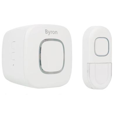 Byron deurbelset DBY-24722 draadloos 85 dB wit 4-delig