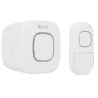 Byron deurbelset DBY-24722 draadloos 85 dB wit 4-delig