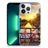 iPhone 13 Pro Max Siliconen Back Cover Amsterdamse Grachten - thumbnail