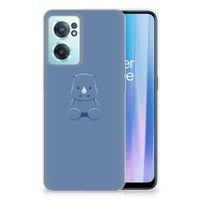 OnePlus Nord CE 2 5G Telefoonhoesje met Naam Baby Rhino