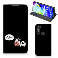 Motorola Moto G8 Power Magnet Case Cow