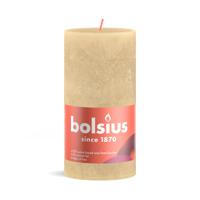 Bolsius Stompkaars 130/68 Rustiek Haver Beige- Oat Beige - thumbnail