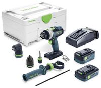 Festool TPC 18/4 5,2/4,0 I-Set Accu-schroefboormachine | QUADRIVE - 577247