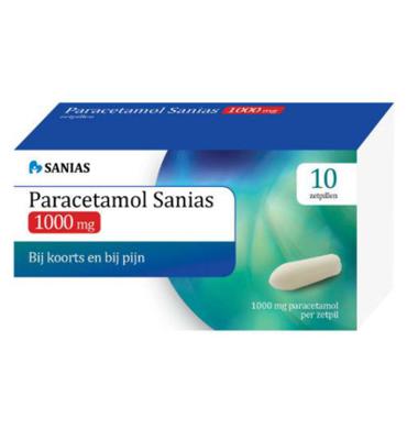 Sanias Paracetamol 1000 Mg (10zp)