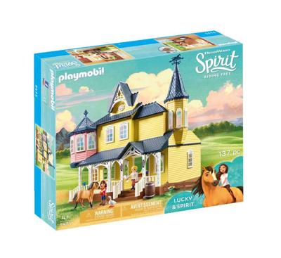 PLAYMOBIL Spirit speelset Lucky's huis 9475
