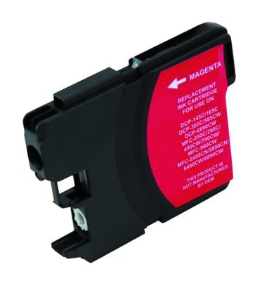 Brother LC-1100M cartridge magenta (eigen merk) Brother LC-1100M cartridge magenta (eigen merk)