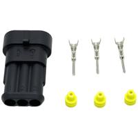 MTA Automotive 3050127 SUPERSEAL connector 1,5 mm - 3-polig - mannelijk - thumbnail