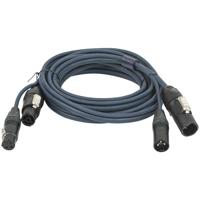 DAP FP-13 hybride kabel PowerCON True1 - 3p XLR 15 meter