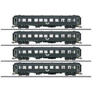 Märklin 43788 H0 set van 4 personenrijtuigen B1 van de SJ