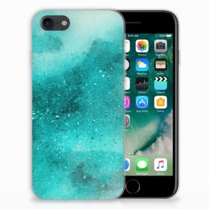 Hoesje maken iPhone SE 2022 | SE 2020 | 8 | 7 Painting Blue