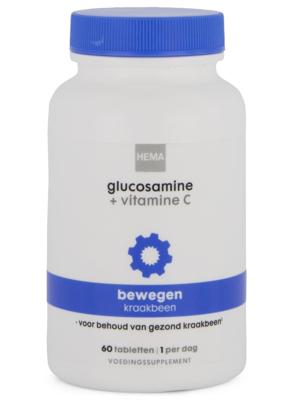 HEMA Glucosamine + Vitamine C - 60 Stuks HEMA Glucosamine + Vitamine C - 60 Stuks