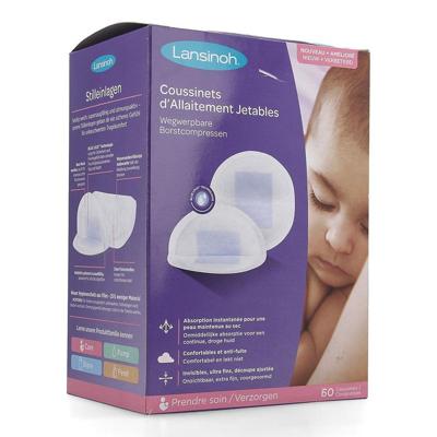 Lansinoh Wegwerpbare Borstcompressen 60stuks