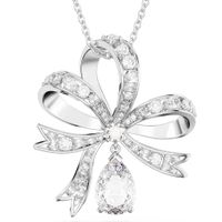 Swarovski 5647561 Ketting Volta zilverkleurig-wit 65-75 cm