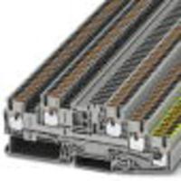 Phoenix Contact 3210539 Installatierandaardeklem 5.2 mm Push-In-klem Grijs 50 stuk(s)