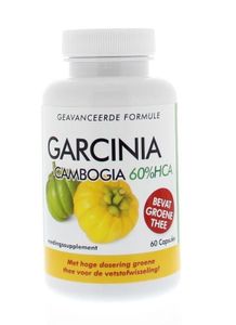 Garcinia cambogia 60% HCA vetverbrander