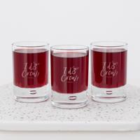 Gepersonaliseerd shotglaasje I do crew