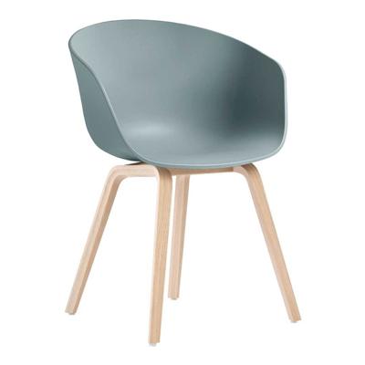 HAY AAC 22 Chair Stoel Gezeept Dusty Blue