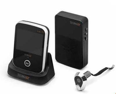 Technaxx 4648 Complete set voor Video-deurintercom Radiografisch Zwart Technaxx 4648 Complete set voor Video-deurintercom Radiografisch Zwart