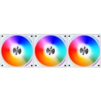 Lian Li UNI FAN AL120, 3-pack, White RGB PWM - thumbnail