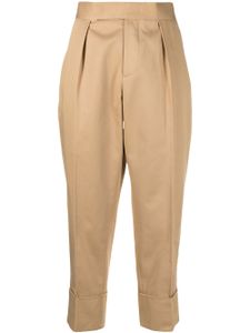 SAPIO pantalon fuselé à taille haute - Marron