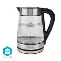 Nedis SmartLife Waterkoker | Wi-Fi | 1.7 l | 360 graden draaibaar | 1 stuks - WIFIWK10CGS WIFIWK10CGS - thumbnail