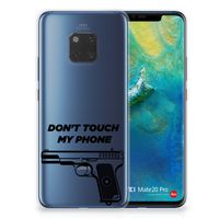 Huawei Mate 20 Pro Silicone-hoesje Pistol DTMP