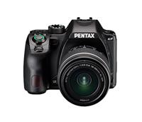 PENTAX KF APS-C digitale SLR camera body met 18-55 mm WR-zoomlens, stofdicht, weerbestendig, variabele LCD monitor, zwart