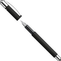 STABILO beCrazy! vulpen, uni color, zwart + 1 inkt cartridge blauw