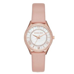 Horlogeband Michael Kors MK2690 Leder Roze 16mm