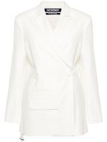 Jacquemus blazer La Veste Tibau - Blanc