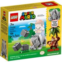 Lego Super Mario 71420 Uitbreidingsset Rambi de Neushoorn - thumbnail