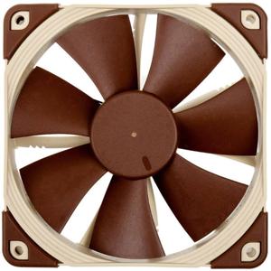 Noctua NF-F12 5V CPU-koellichaam met ventilator Bruin, Beige (b x h x d) 120 x 120 x 25 mm