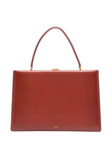 Céline Pre-Owned sac à main en cuir à fermoir clip - Rouge