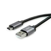 ROLINE USB 2.0 kabel, type C - type A, ST/ST, zwart, 3 m