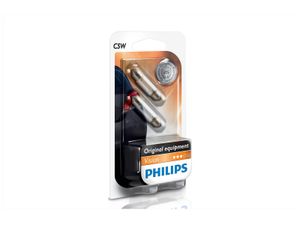 Buislamp C5W [12V] (2 st.) PHILIPS, Spanning (Volt)12V, u.a. für Alfa Romeo, Seat