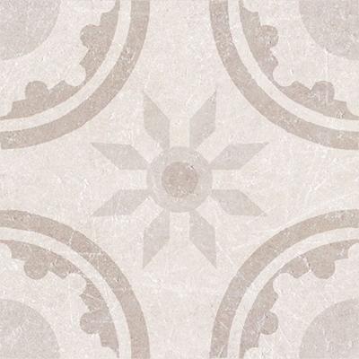 Tegel Greatstone Cifre Materia Decor Rim Ivory Keramiek Meerkleurig Mat 20x20