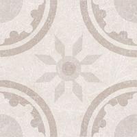 Tegel Greatstone Cifre Materia Decor Rim Ivory Keramiek Meerkleurig Mat 20x20