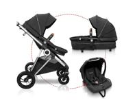 BabyGO Kinderwagen Halime AIR (zwart)
