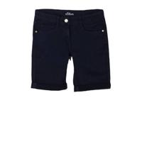 s.Oliver bermuda donkerblauw