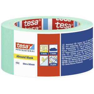 TESA Professional 4352 50 m Maskeertape voor algemeen gebruik Geschikt voor gebruik binnen Geschikt voor buitengebruik Papier Groen